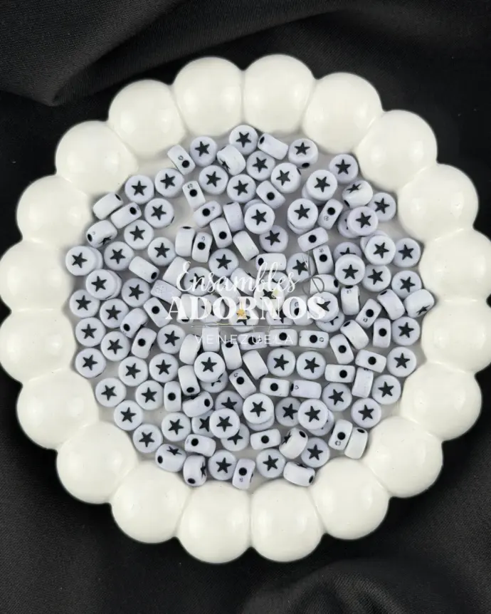 PEPA NYLON ESTRELLAS 4X7MM (PQT X 500 GRS)