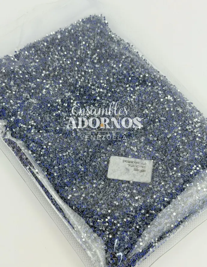 PIEDRA VIDRIO ADHESIVA (CALIDAD AAA) 6SS (PQT X 400 GRS)