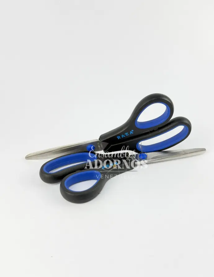  TIJERA IMITACION CORNETA. 7.5" (CAJA X 12 UND)