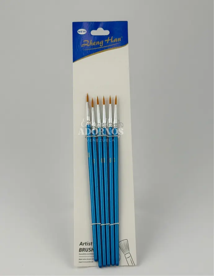PINCEL DELINEADOR N°00 (PQT X 6 UND) 