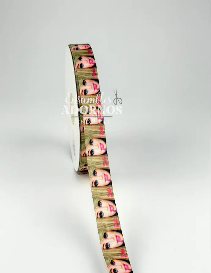 CINTA GROSS BARBIE (2.5CM) (ROLLO X 50 YDS)