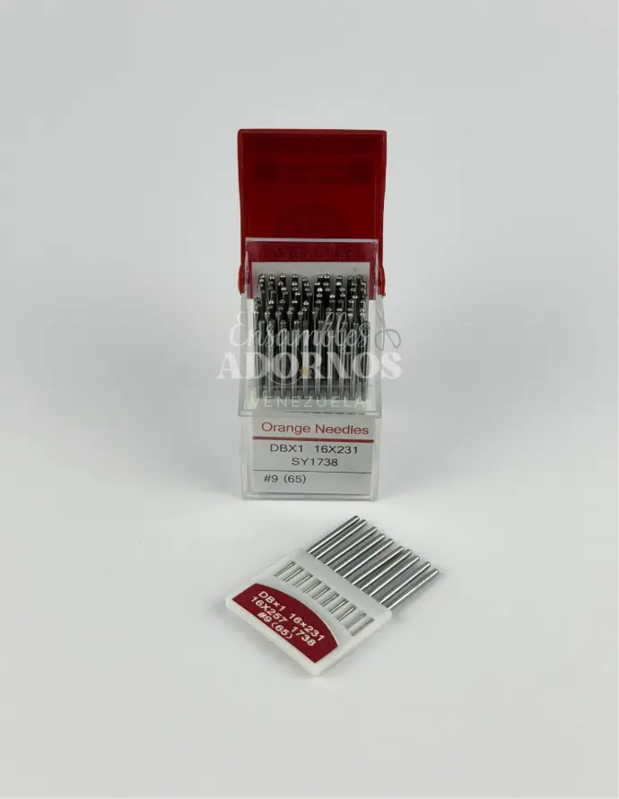 AGUJA INDUSTRIAL CAÑON DELGADO (CAJA X 10 BLISTER)