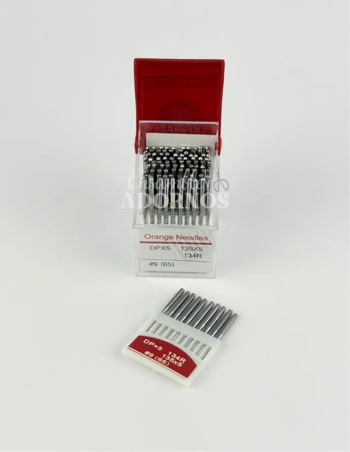 AGUJA INDUSTRIAL CAÑON GRUESO (CAJA X 10 BLISTER)