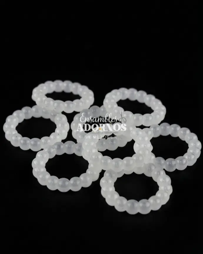 ACRILICO FIGURA DIAM 1.5CMX EXT 2.2CM (PQT X 500GRS)