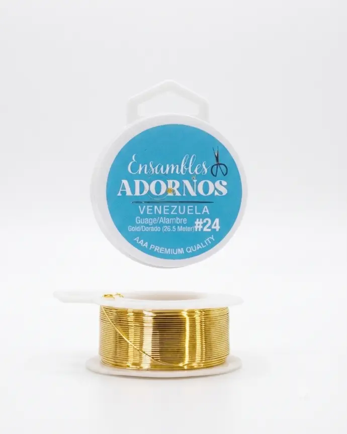 ALAMBRE TPC #24 0.5MM (ROLLO X 26.50MTS)