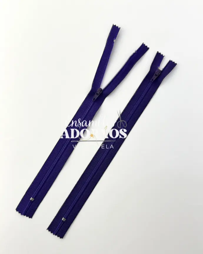 CIERRE NYLON 25CM (PQT X 12 UND)