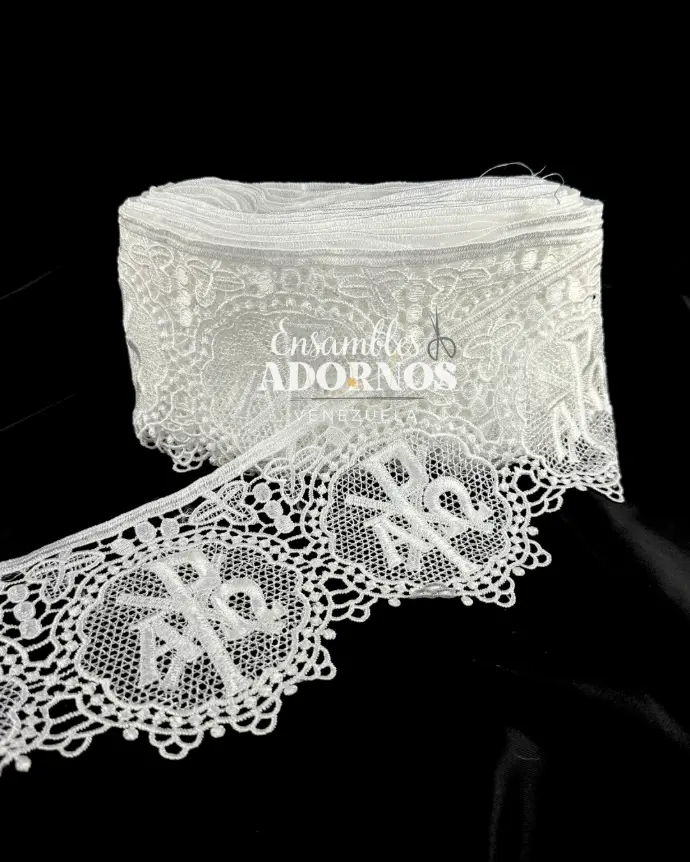 TORCHON (GUIPIUR) RELIGIOSO 13CM (PZA X 15YDS)