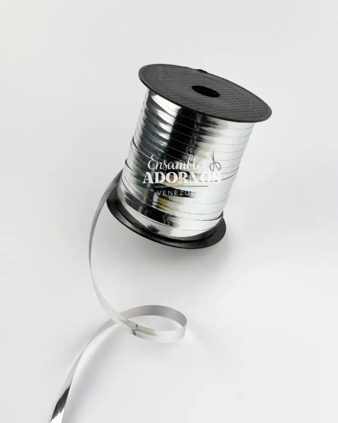 CINTA PAPEL METALIZADA 8MM (ROLLO X 100YDS) 