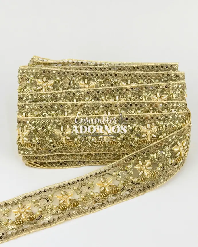 MILLARE TULL LENTEJUELA 5CM (PZA X 10YDS)