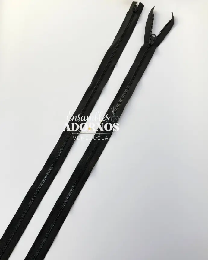 CIERRE CHAQUETA RIN 5 SENCILLO 40CM (PQT X 100 UND)