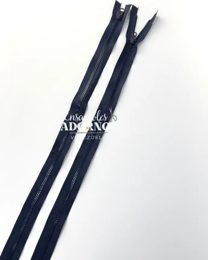 CIERRE CHAQUETA RIN 5 SENCILLO 60CM (PQT X 100 UND)