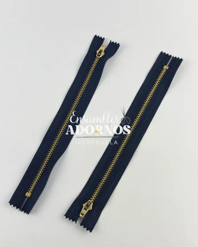 CIERRE METALICO DE COBRE 4.5 20CM (PQT X 144UNID)