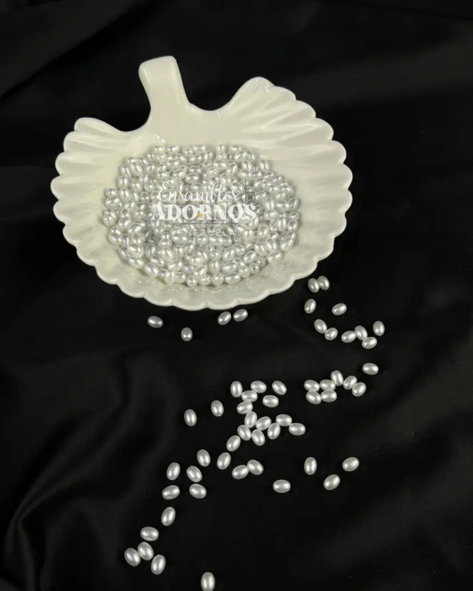 PERLA ARROZ 5X7MM (PQT X 500GRS / 3700UNID) 