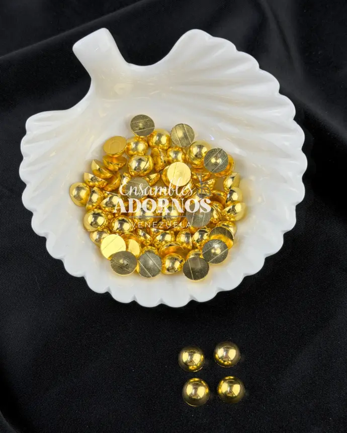MEDIA PERLA SIN PEGA 12MM (PQT X 500GRS)