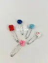GANCHO NODRIZA BEBE 5.5CM (PQT X 100 UND)