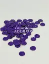 LENTEJUELA SUELTA OLEOGRAFICA CIRCULO 10MM (PQT X 500GRS)