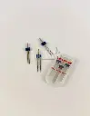 AGUJA DOBLE (BLISTER X 6 SET / SET X 3PCS)