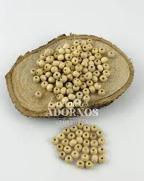 PEPA MADERA REDONDA 7X8MM (PQT X 1KG)