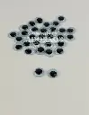 OJITOS PLASTICOS 10X8MM (PQT X 1000 UND)