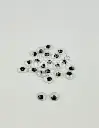 OJITOS PLASTICOS 12X10MM (PQT X 1000 UND)