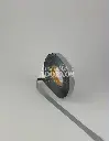 CINTA REFLECTIVA TELA GRIS AAA 1.3 CM (ROLLO X 100 MTS)