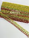PASAMANERIA (MILLARE) NAVIDEÑA 2.5CM (PZA X 15 YDS)