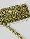 PASAMANERIA (MILLARE) NAVIDEÑA 1.7CM (PZA X 15 YDS)