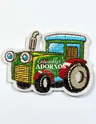 APLICACION CON PEGA TREN 6.7X4.8CM (PQT X 20 UND)