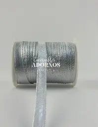 SESGO METALIZADO 1.5CM (ROLLO X 100 YDS)