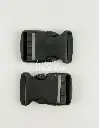 HEBILLA CLICK-CLACK PLASTICA IMPORTADA 3.2CM (PQT X 200 UND)