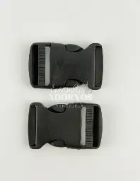 HEBILLA CLICK-CLACK PLASTICA IMPORTADA 3.2CM (PQT X 200 UND)