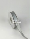 CINTA LUREX 1.3CM 1/2" (ROLLO X 25 YDS)