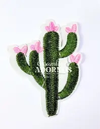 APLICACION CON PEGA CACTUS 5X7CM (PQT X 20 UND)