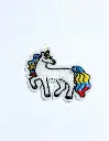 APLICACION CON PEGA UNICORNIO MEDIANO 5X6.5CM (PQT X 20 UND)