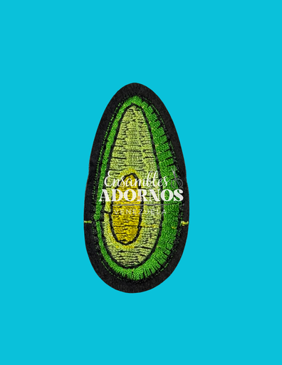 [#20 VERDE] APLICACION CON PEGA AGUACATE GRANDE 