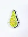 APLICACION CON PEGA AGUACATE PEQUEÑO 5X2.8CM (PQT X 20 UND)