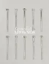 ALFILER ZARCILLO ARGOLLA 5.0CM (PQT X 2500 PARES)