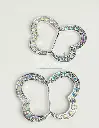 HEBILLA STRASS AB 6.3CMX4.6CM (PQT X 10 UND)