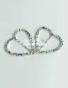 HEBILLA STRASS AB 3.6CMX3.5CM (PQT X 10 UND)