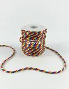 CORDON TRICOLOR 3MM (ROLLO X 25 MTS)