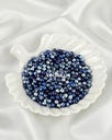 PERLA PLASTICA BICOLOR  6MM (PQT X 500GRS+50 GRS DE TACHE)