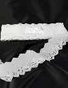 TIRA BORDADA (LETÍN) 5.0CM (PZA X 15 YDS)