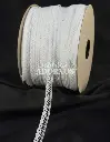 ENCAJE RIGIDO PEPITAS (ROLLO X 500 MTS)