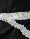 TIRA BORDADA (LETÍN) 5.0CM (PZA X 15 YDS)