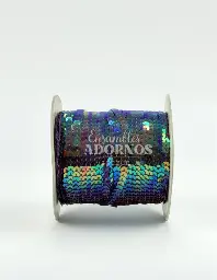 LENTEJUELA LISA BRILLANTE 5MM (ROLLO X 72 YDS)