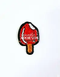 APLICACION CON PEGA PALETA 2.5X4CM (PQT X 20 UND)
