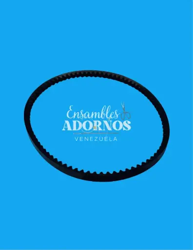 [116 NEGRO] BANDA PARA MAQUINA DIENTE INTERNO 116