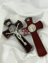 ADORNO CRUZ DE MADERA 7X12.3CM (UNIDAD)