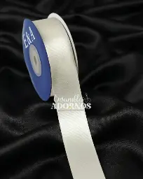 CINTA RASO DOBLE CARA  2.5CM (ROLLO X 25 YDS)