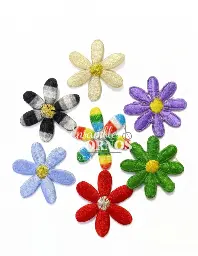 APLICACION CON PEGA FLOR SURTIDO (PQT X 50 UND)